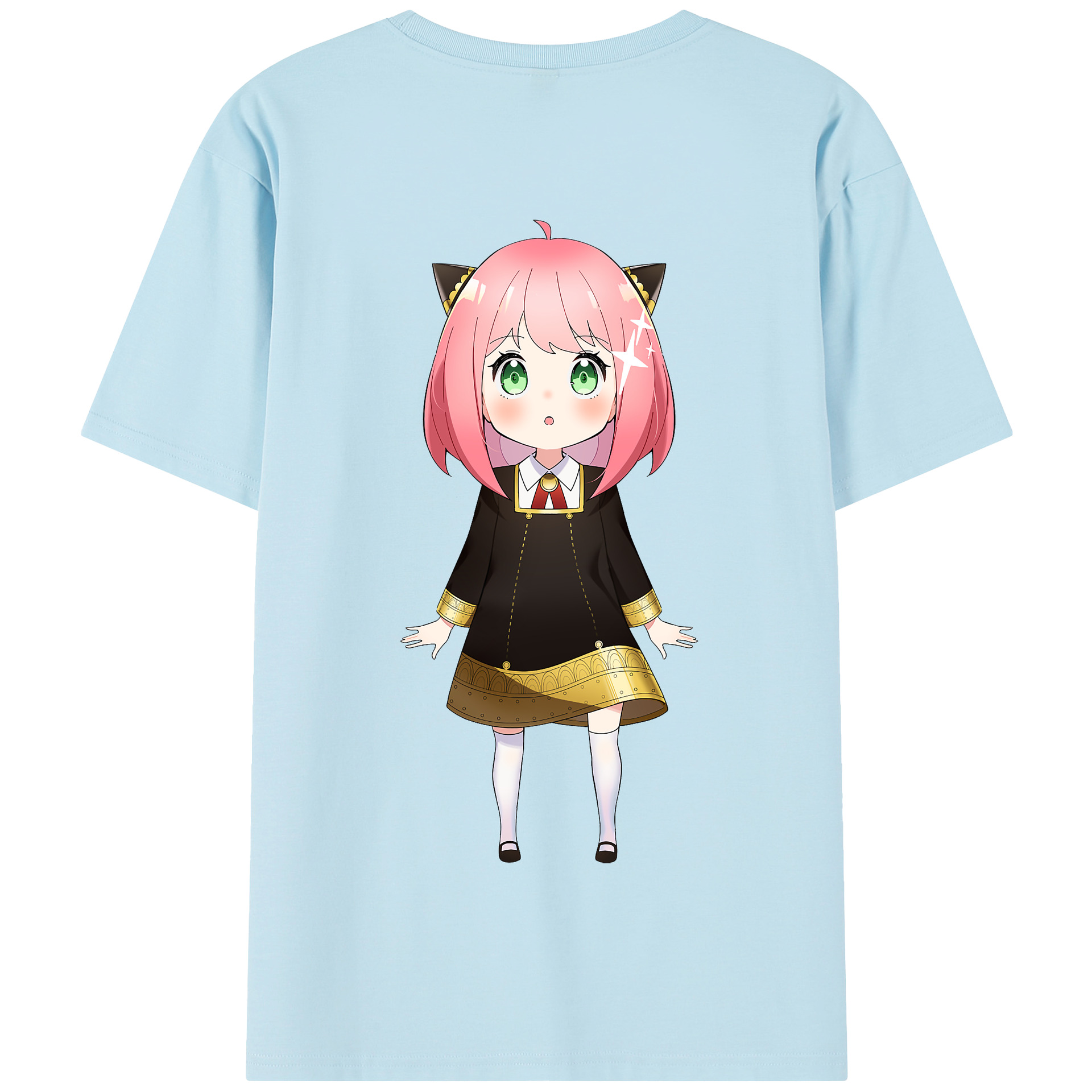 （画像用） SPY×FAMILY间谍家家酒 綿100％半袖Tシャツ（背面プリント）